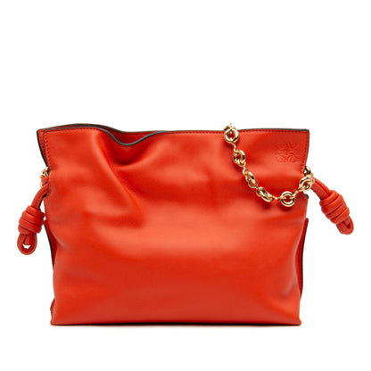 Loewe Flamenco Knot Clutch with Chain
