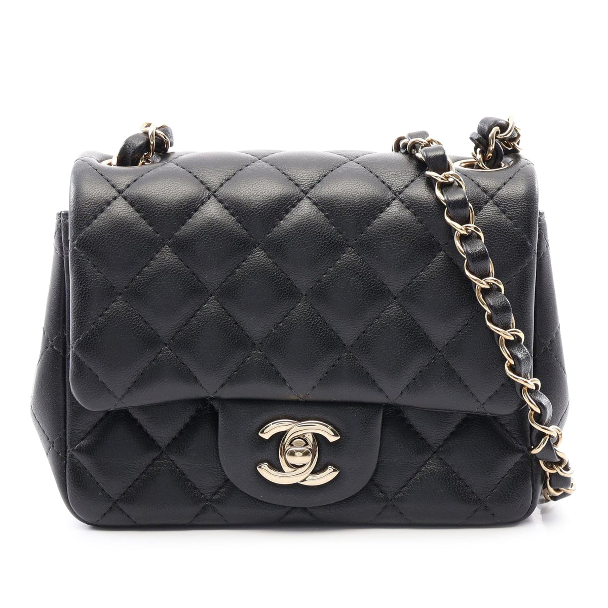 Chanel Mini Square Classic Lambskin Single Flap bag