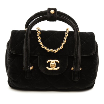 Chanel Top Handle Flap Bag