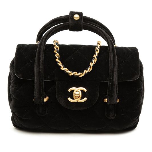 Chanel Top Handle Flap Bag