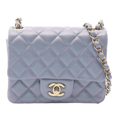 Chanel Mini Square Classic Iridescent Lambskin Single Flap bag