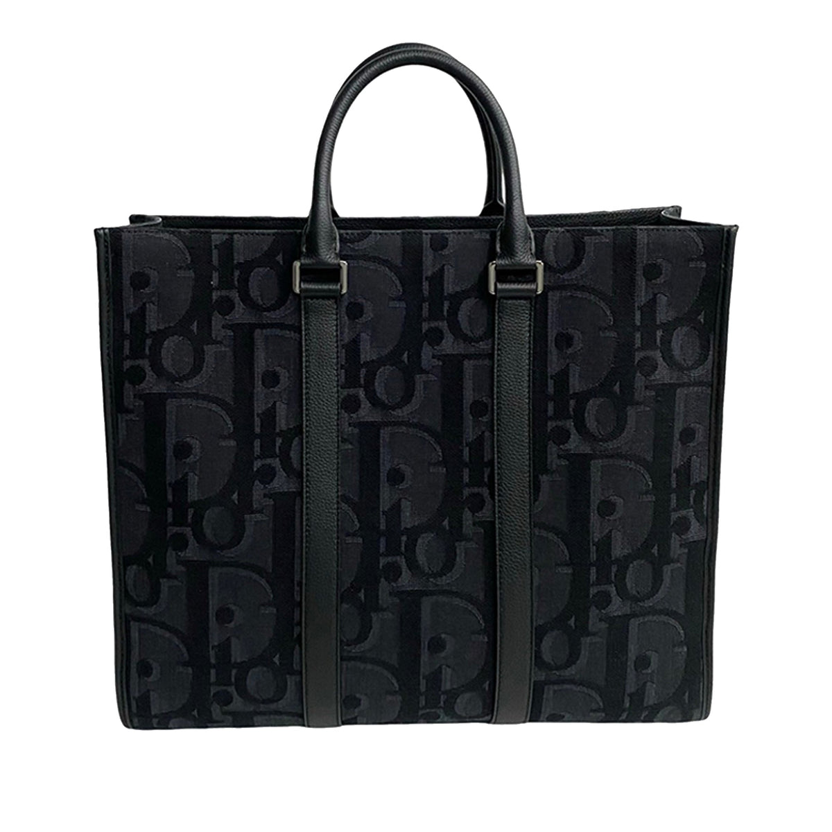 Dior Maxi Oblique Canvas East West Tote
