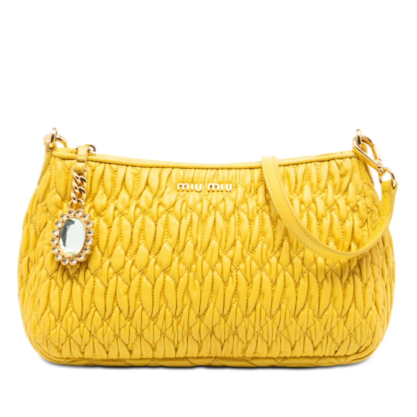 Miu Miu Crystal Charm Bag