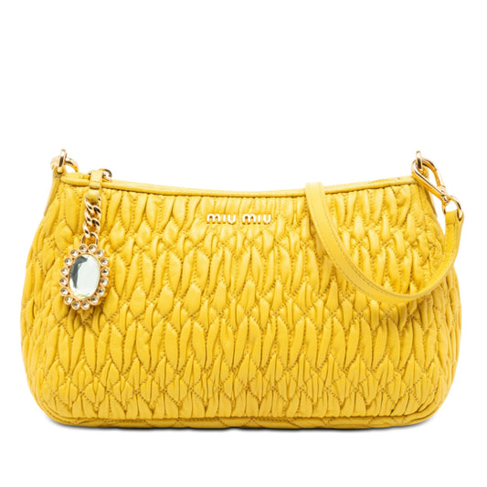 Miu Miu Crystal Charm Bag