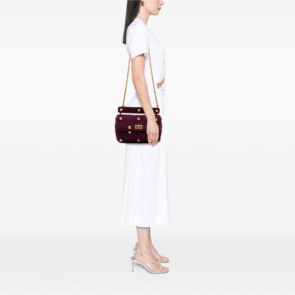 Valentino Knit Roman Stud Bag