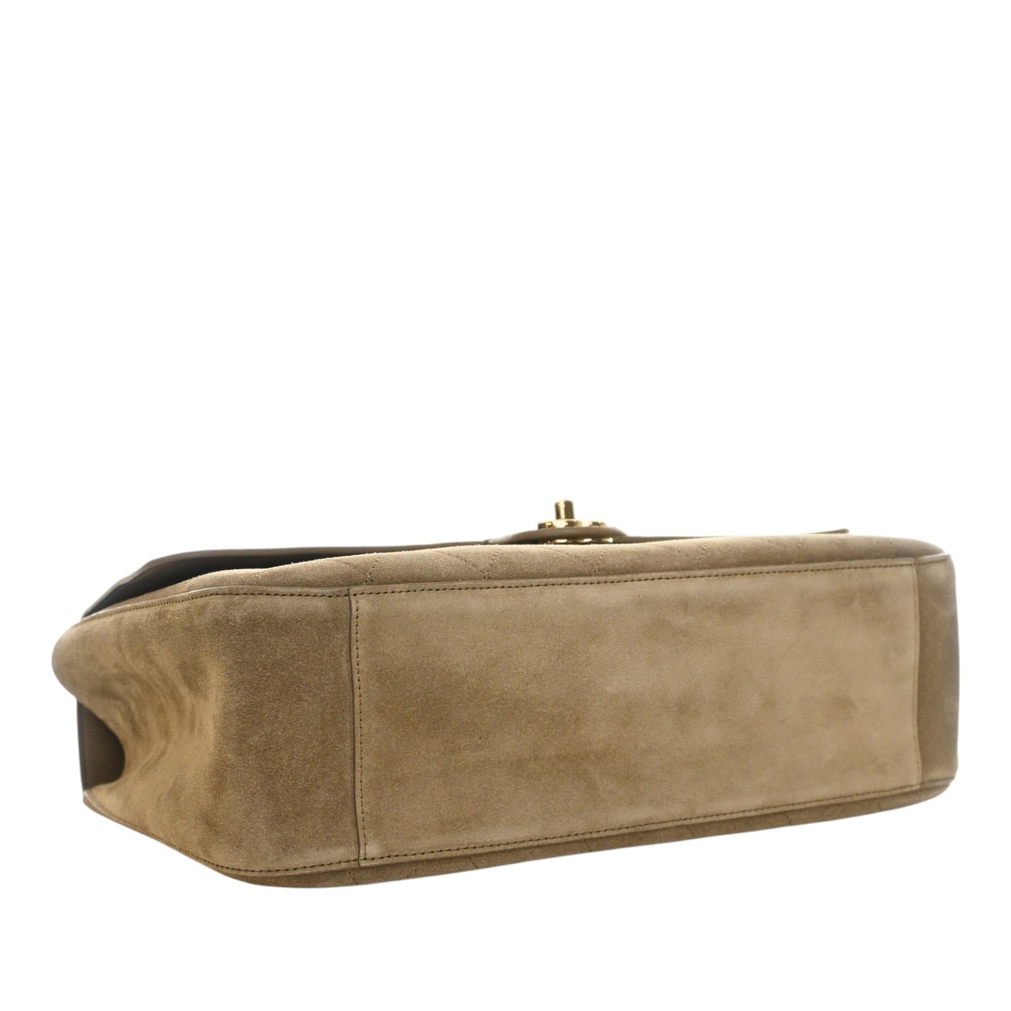Chanel Quilted Suede Souplissimo Maxi Flap Bag