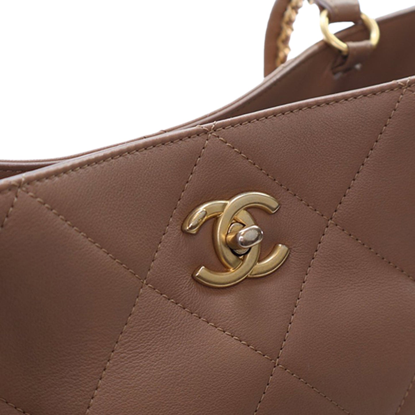 Chanel Turnlock CC Chain Tote