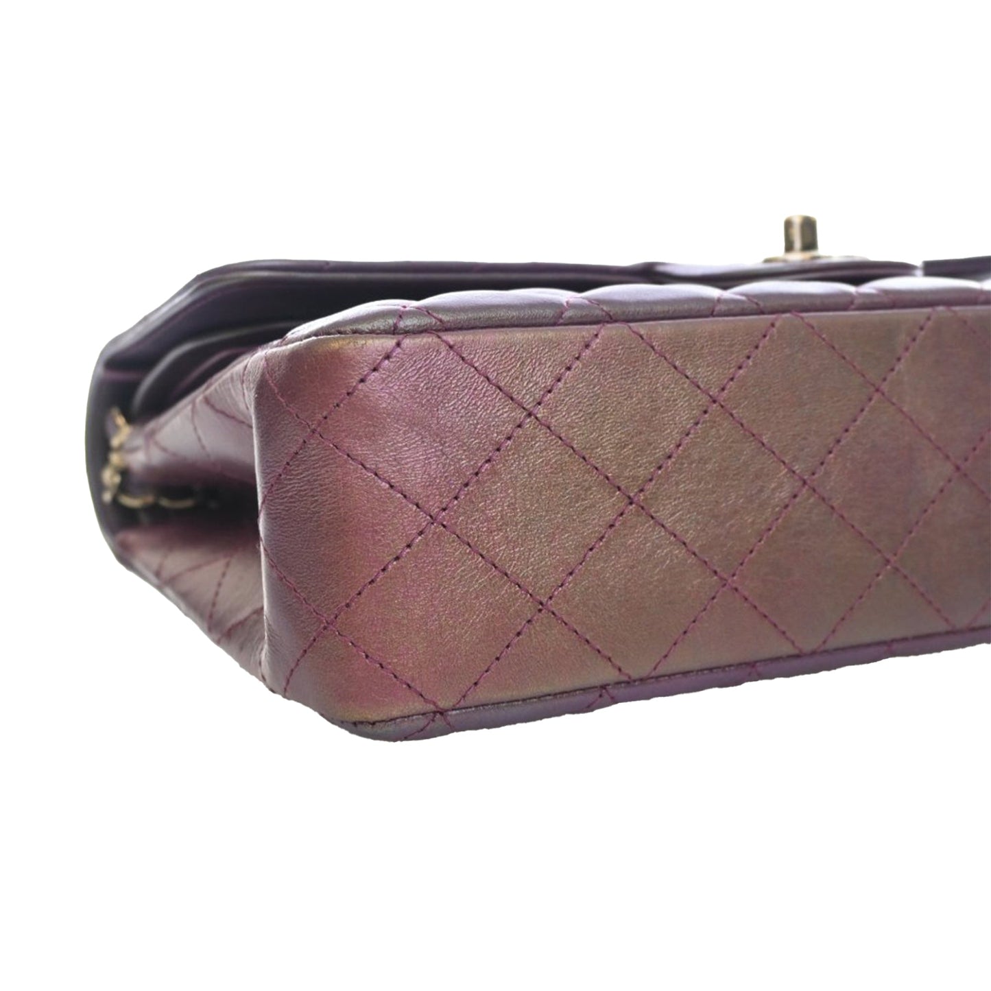 Chanel Medium Classic Iridescent Double Flap