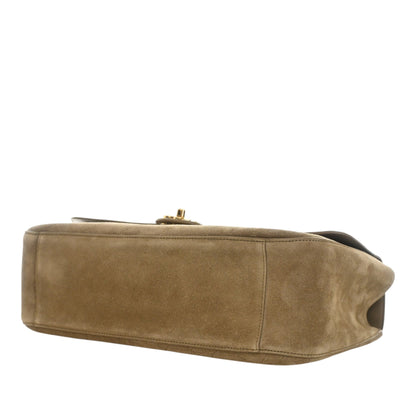 Chanel Quilted Suede Souplissimo Maxi Flap Bag