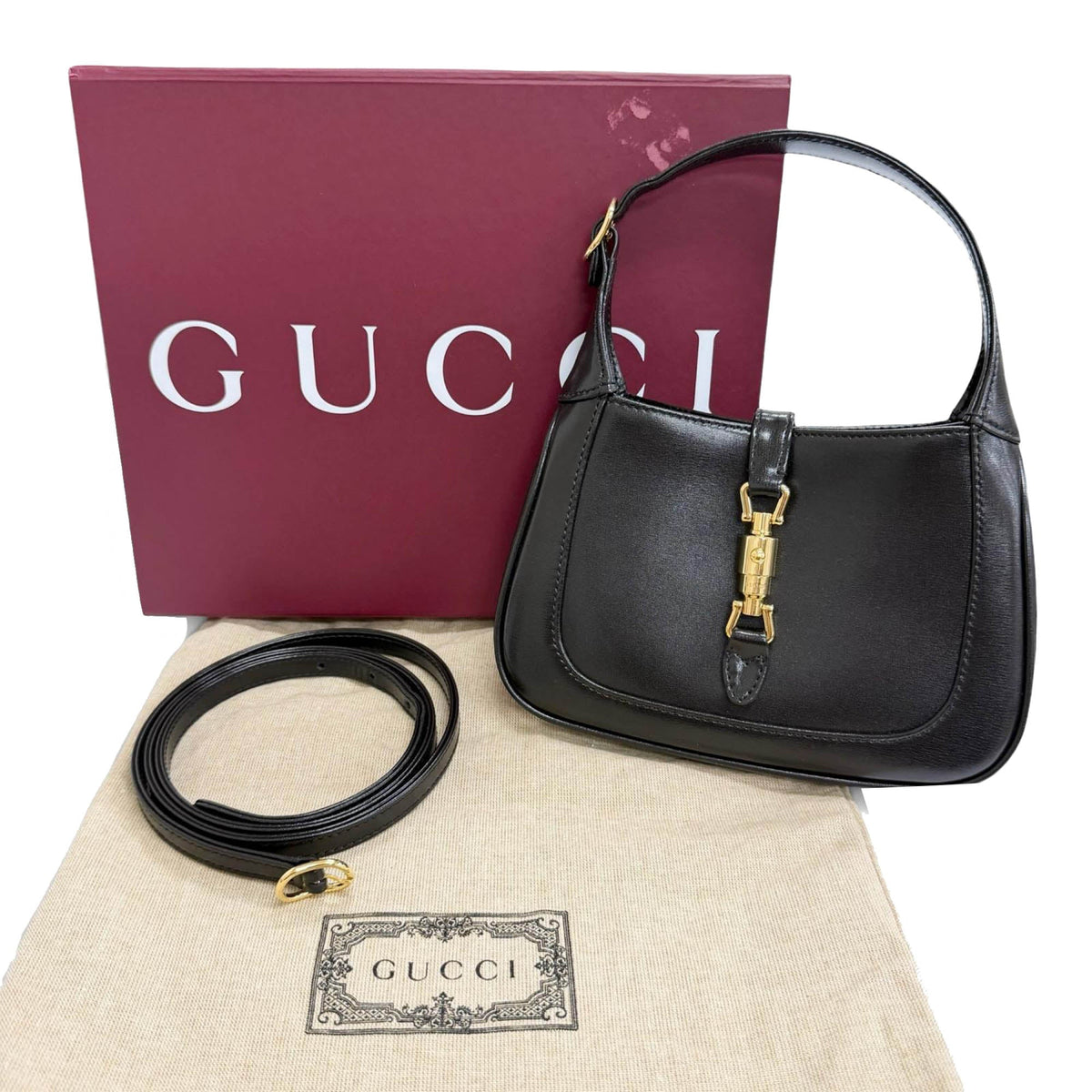 Gucci Mini Calfskin Jackie 1961 Crossbody