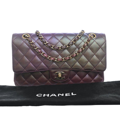 Chanel Medium Classic Iridescent Double Flap