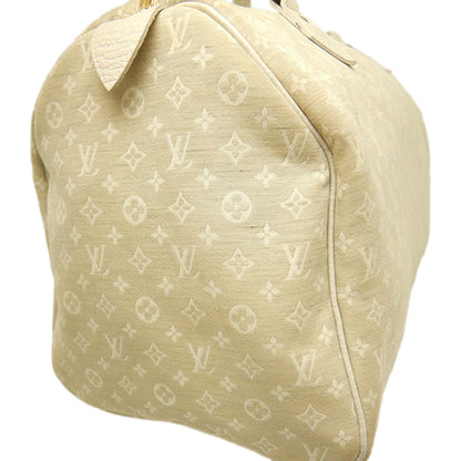 Louis Vuitton Monogram Mini Lin Speedy 30 Bag