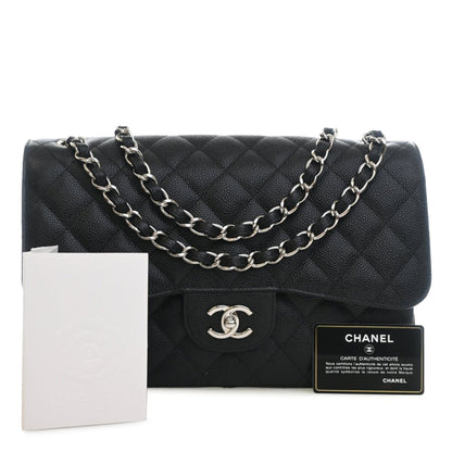 Chanel Jumbo Classic Caviar Double Flap