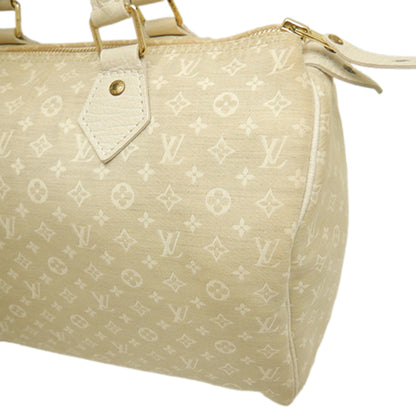 Louis Vuitton Monogram Mini Lin Speedy 30 Bag
