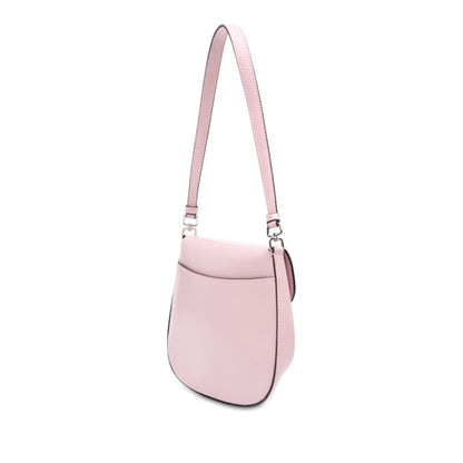 Prada Spazzolato Leather Cleo Flap Bag