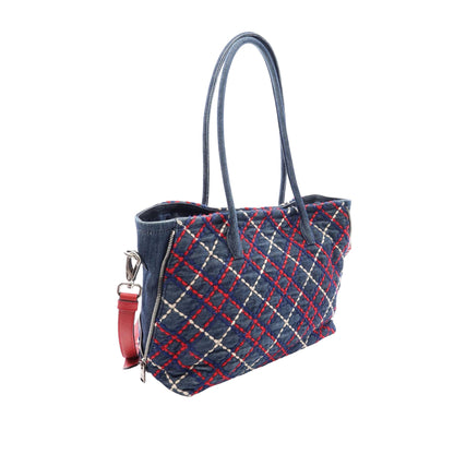 Miu Miu Denim Tote Bag