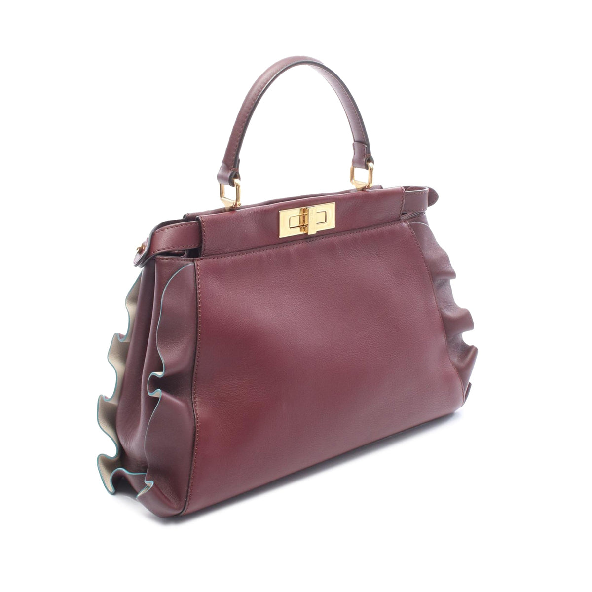 Fendi Medium Nappa Waves Peekaboo Iconic Bag