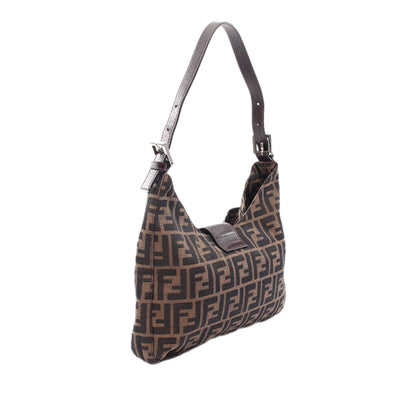 Fendi Zucca Canvas Shoulder Bag