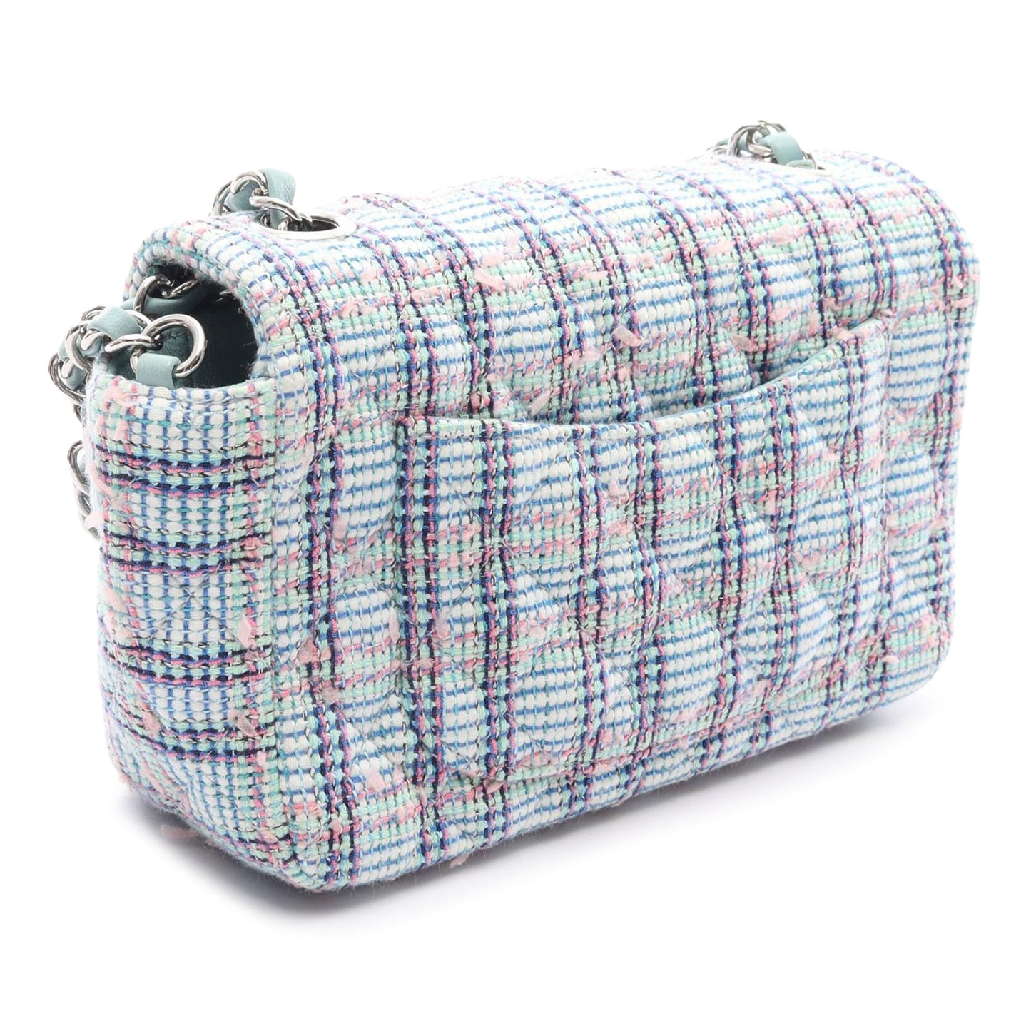 Chanel Mini Rectangular Classic Tweed Single Flap Bag