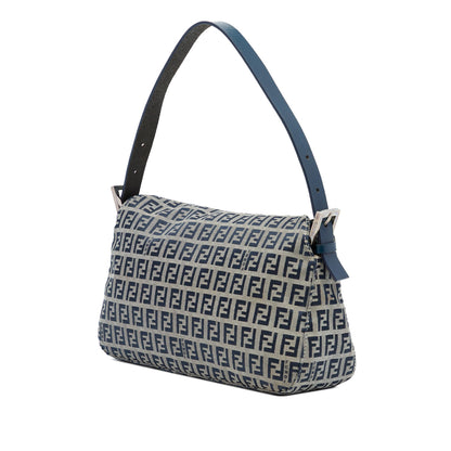 Fendi Zucchino Double Flap Bag
