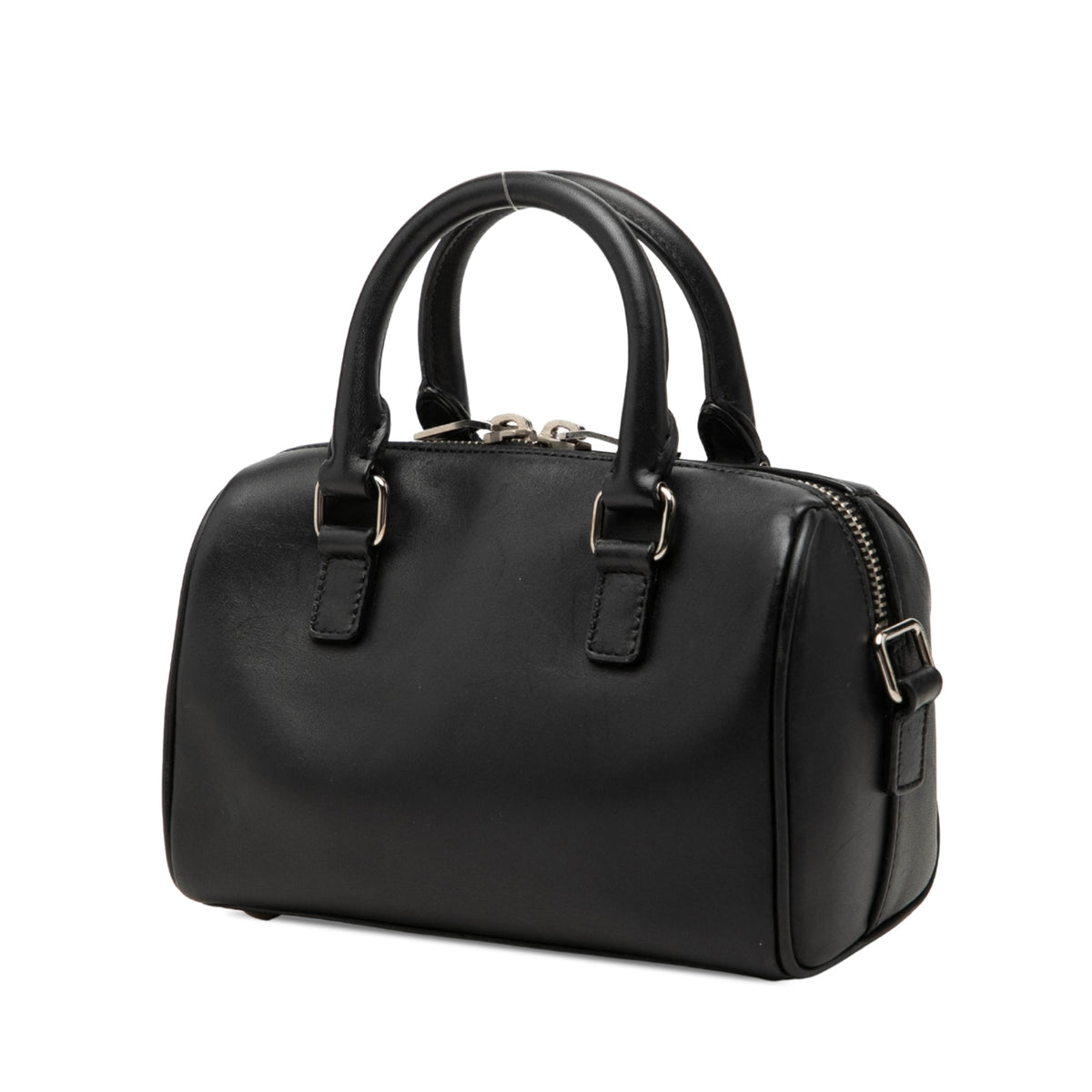 Saint Laurent Toy Leather Leopard Print Classic Duffle Bag