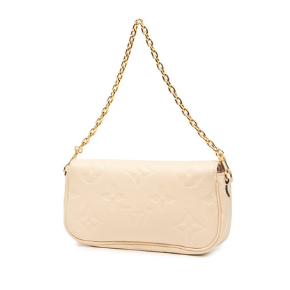 Louis Vuitton Monogram Empreinte Giant Ivy Wallet on Chain Secondhand