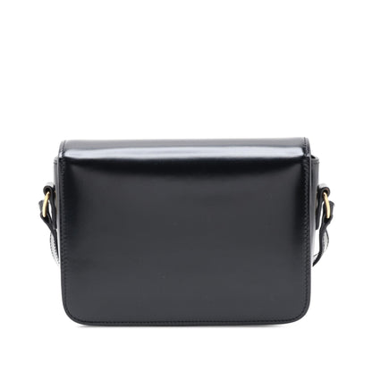 Celine Classique Shiny Calfskin Triomphe Crossbody Bag