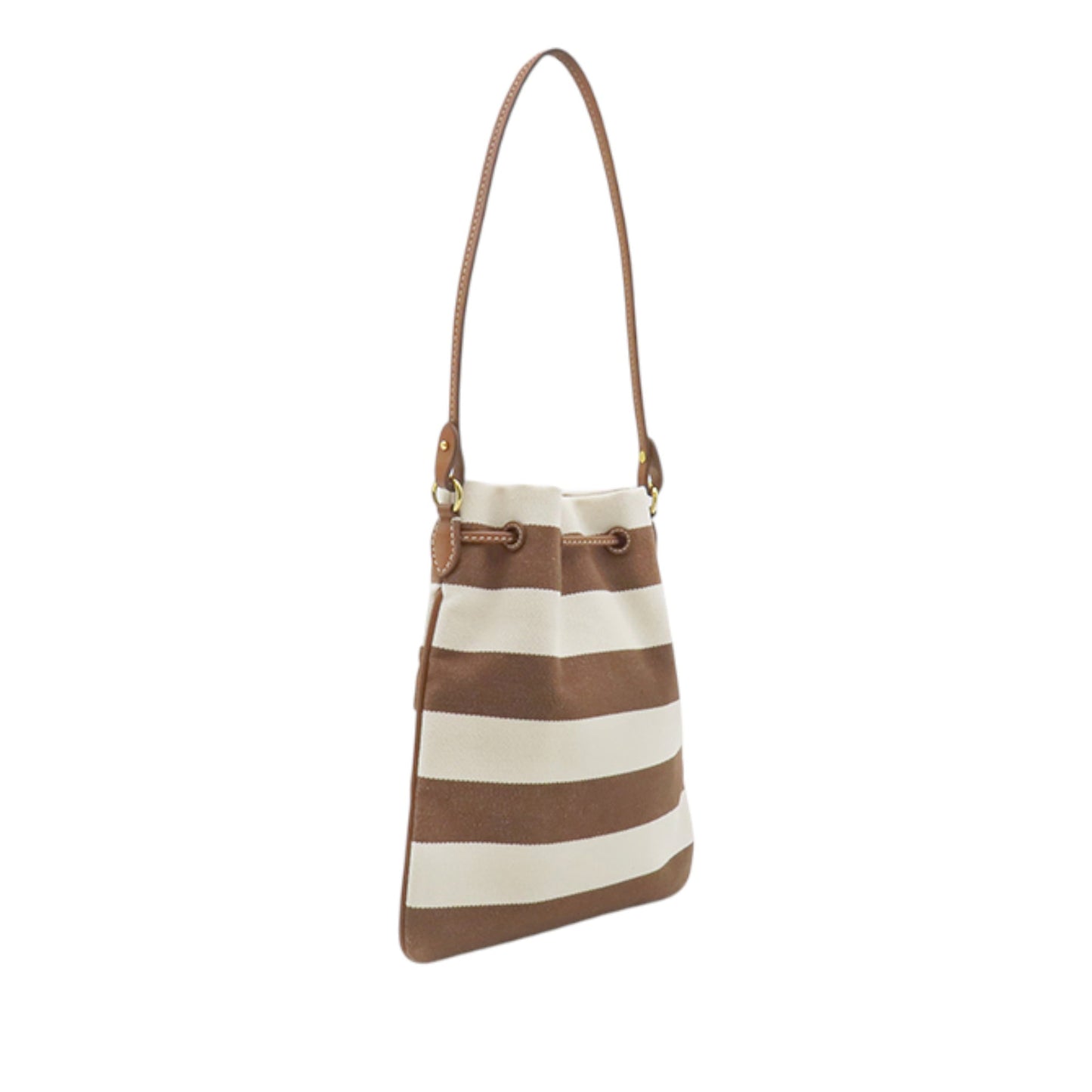Miu Miu Logo Drawstring Bag