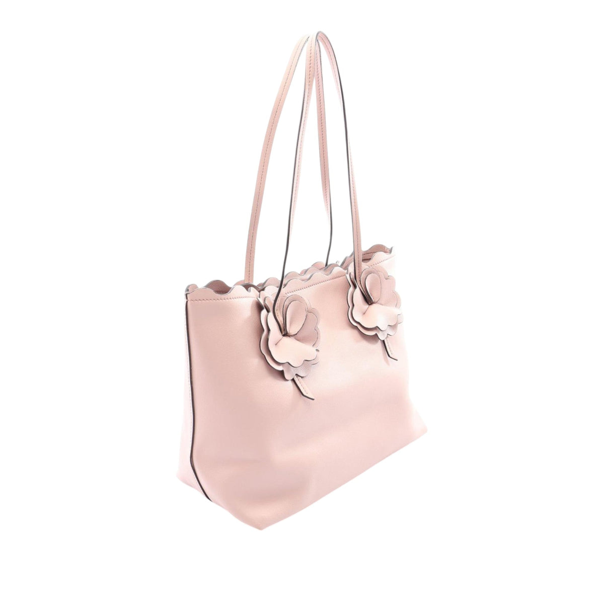 Miu Miu Leather Flower Tote Bag