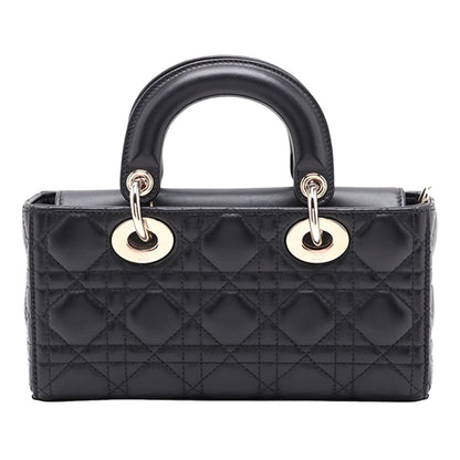 Dior Small Lambskin Cannage Lady D-Joy