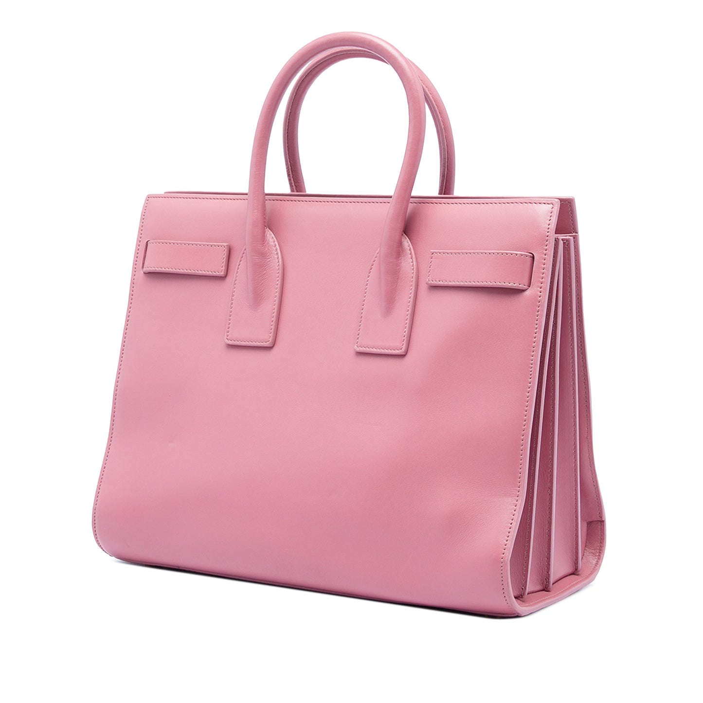 Saint Laurent Leather Sac De Jour bag