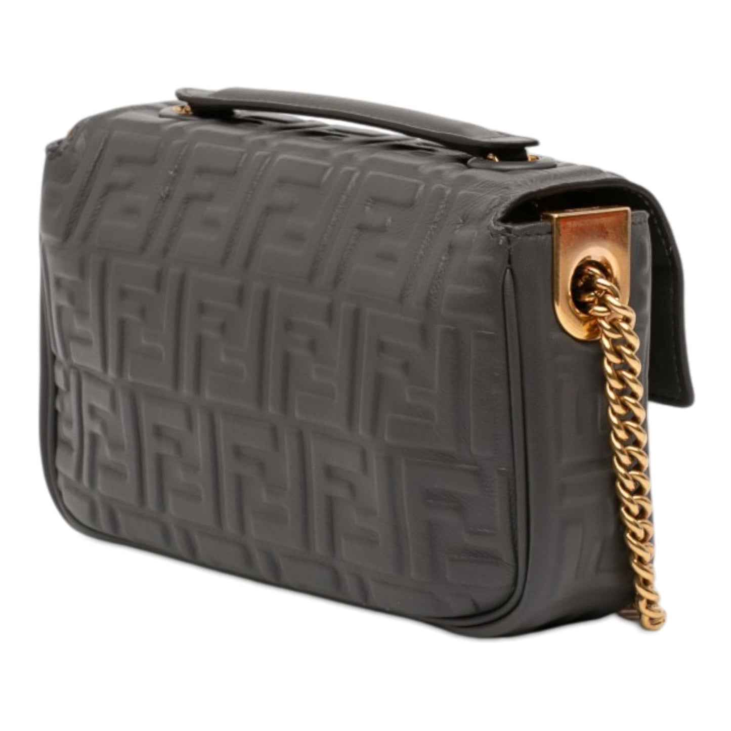 Fendi Zucca Chain Midi Baguette