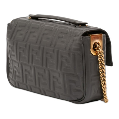 Fendi Zucca Chain Midi Baguette