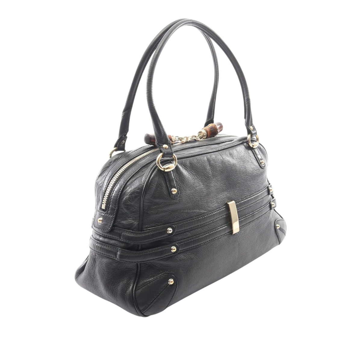 Gucci Calfskin Wave Handbag