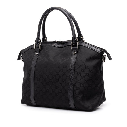 Gucci Medium GG Canvas Charm Dome Bag