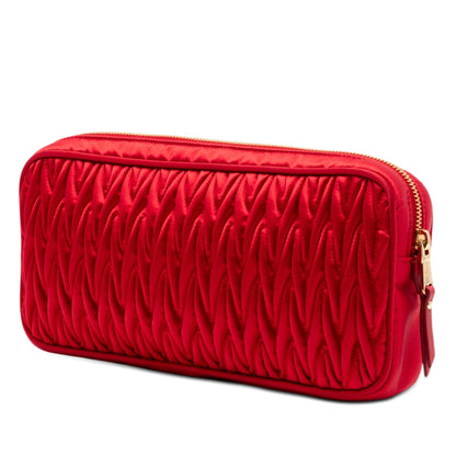 Miu Miu Nappa Matelasse Clutch
