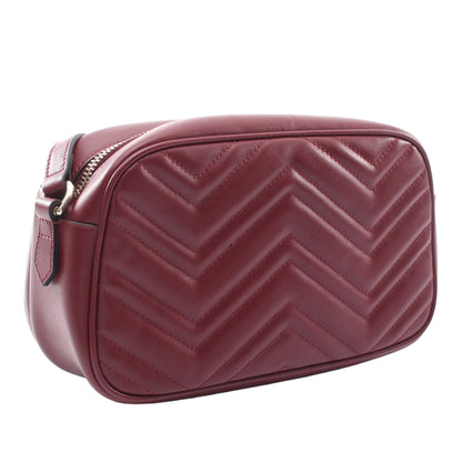 Gucci GG Marmont Matelasse Leather Sphinx Crossbody Bag