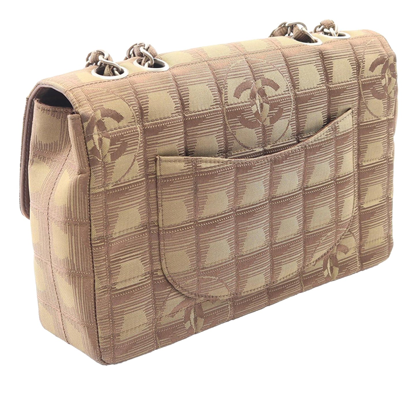 Chanel New Travel Line Nylon Single Flap Bag