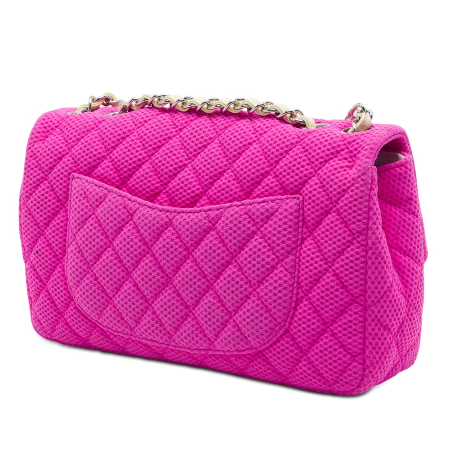 Chanel Classic Mesh Single Flap Bag