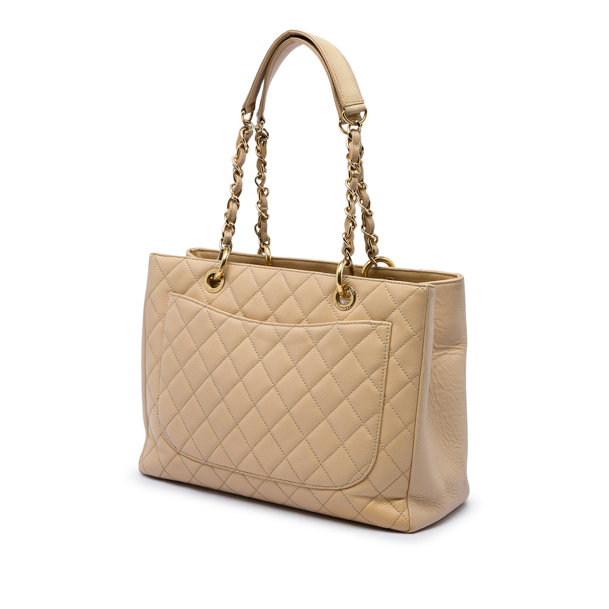 Chanel Caviar Grand Shopping Tote Bag