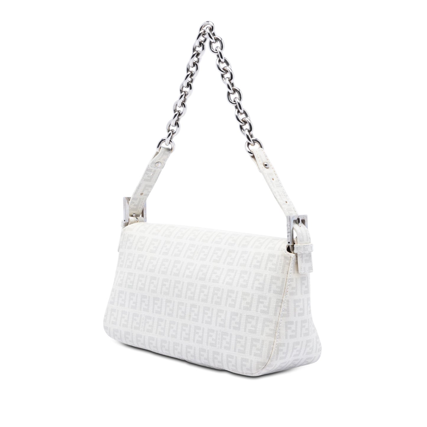 Fendi Zucchino Spalmati Double Flap