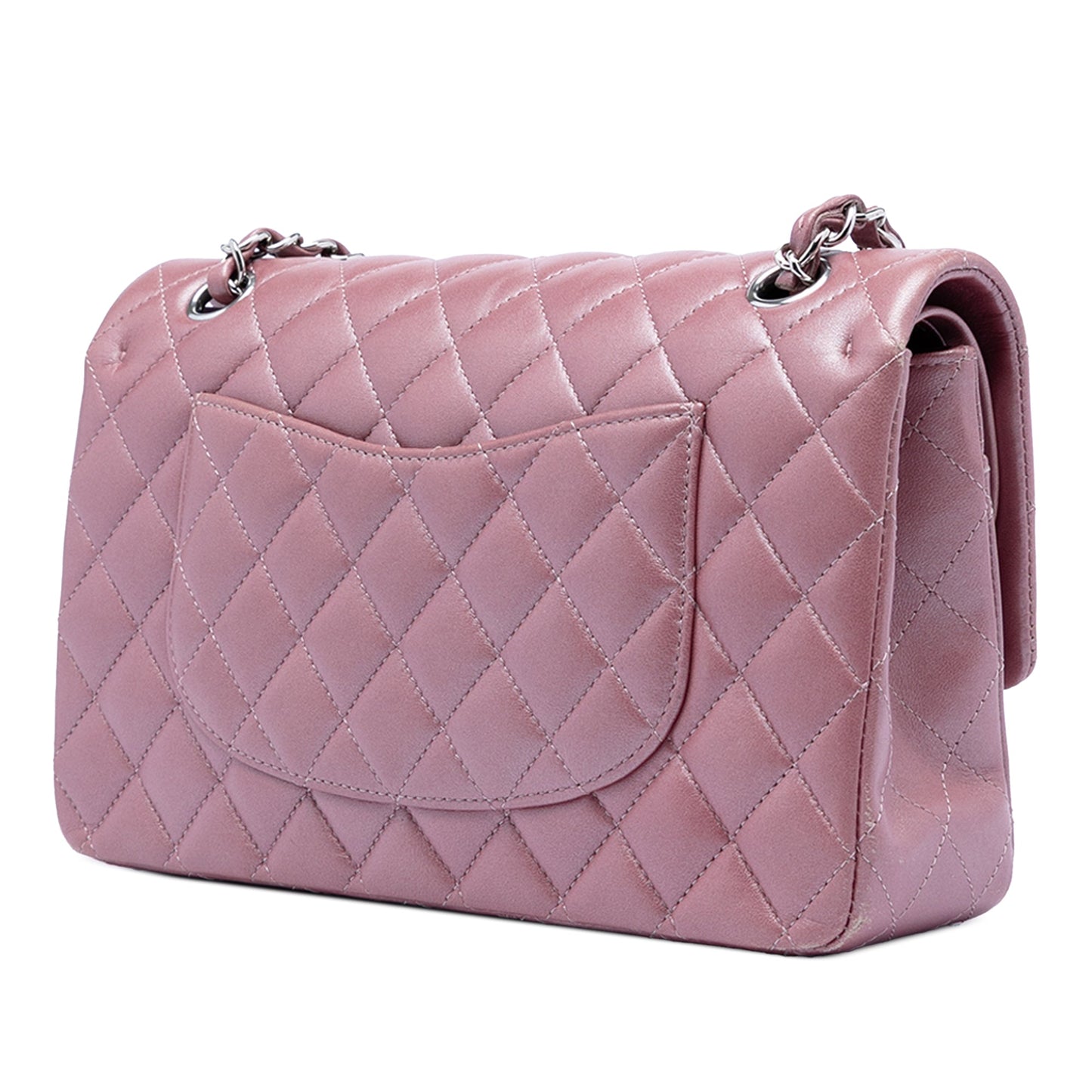 Chanel Medium Classic Metallic Double Flap