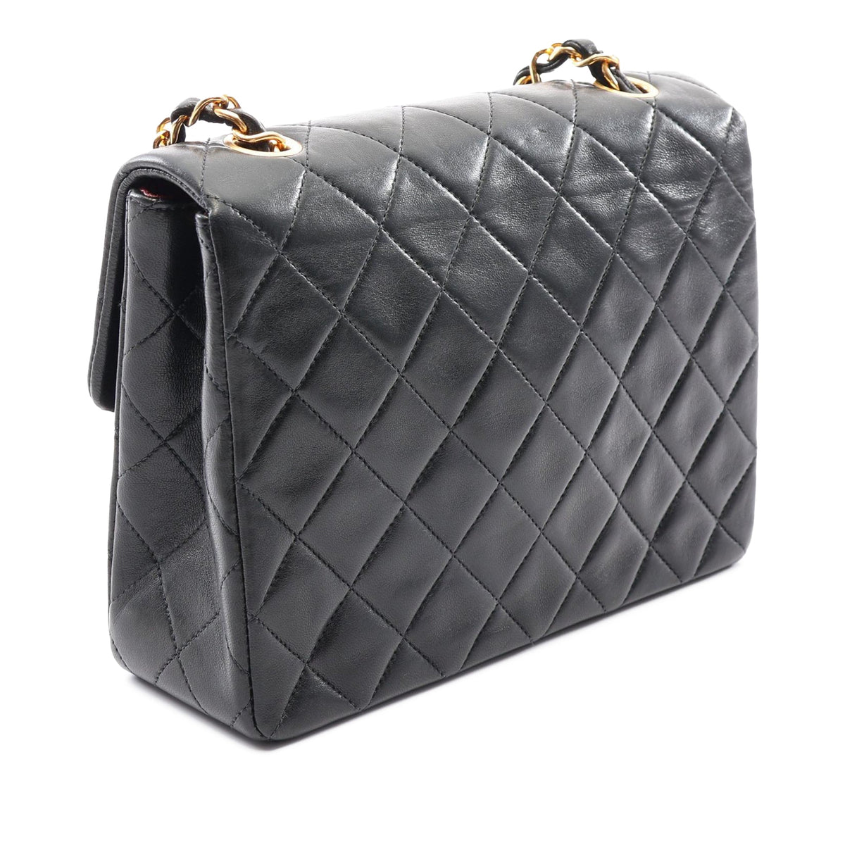 Chanel Small Square Quilted Lambskin Flap