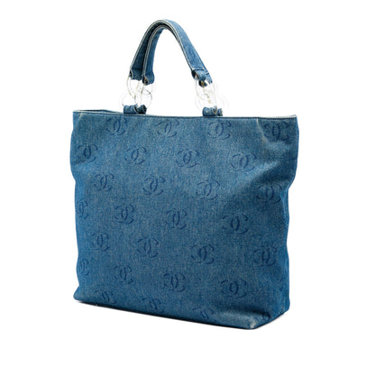 Chanel CC Denim Tote