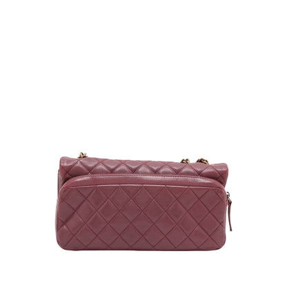 Chanel CC Quilted Lambskin Single Flap