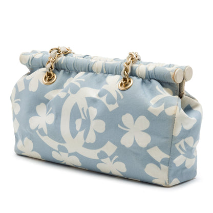 Chanel CC Clover Printed Canvas Bag