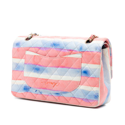 Chanel Medium Classic Watercolor Double Flap