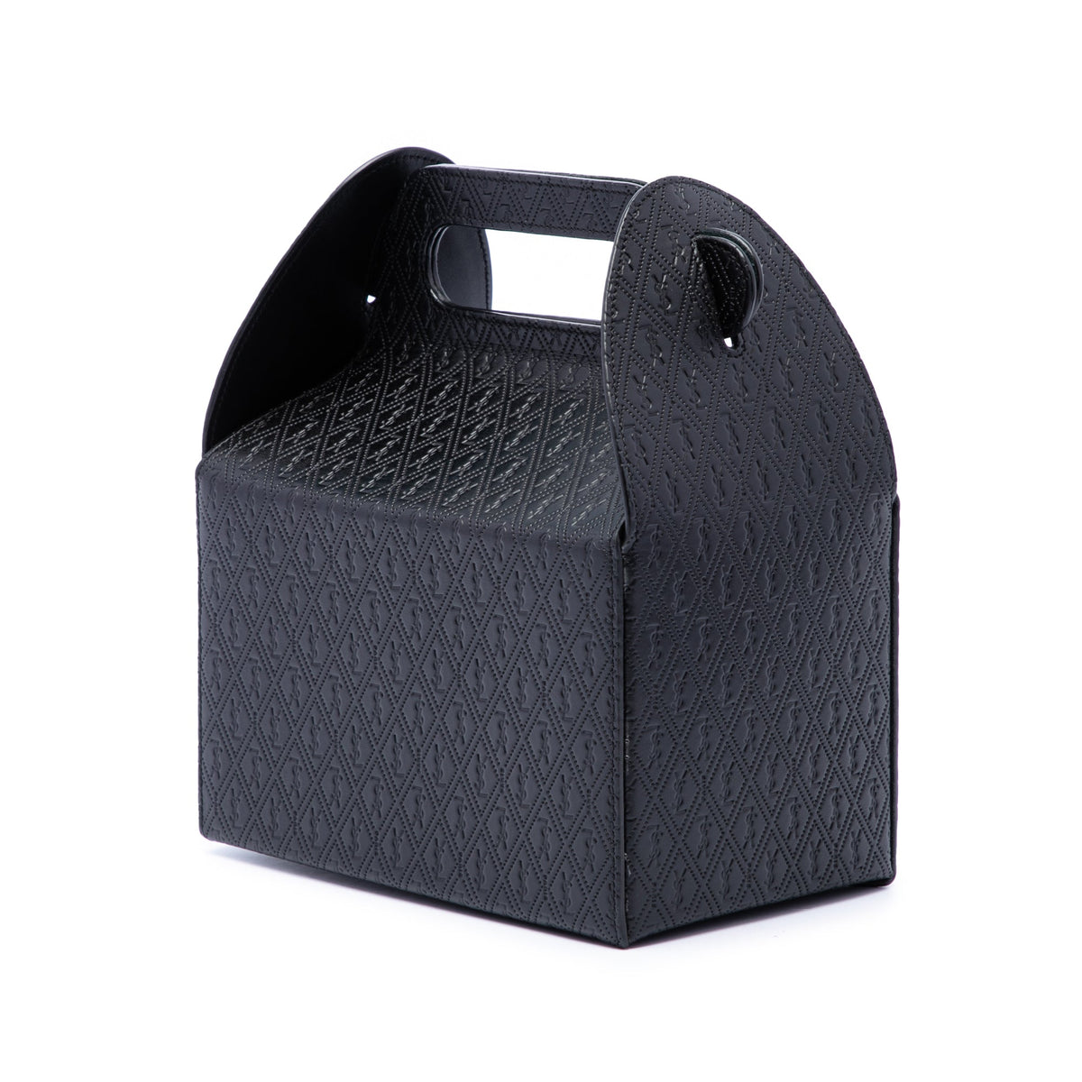 Saint Laurent Monogram Leather Take Away Box Handbag