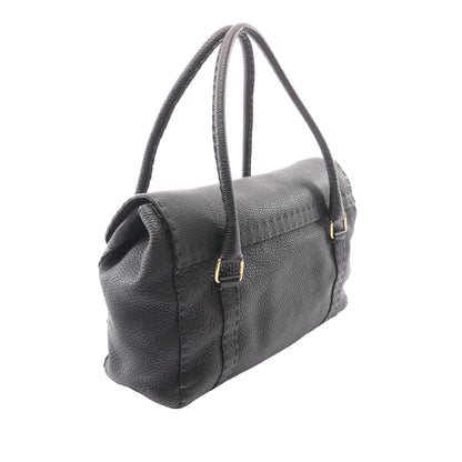 Fendi Leather Selleria Linda Handbag