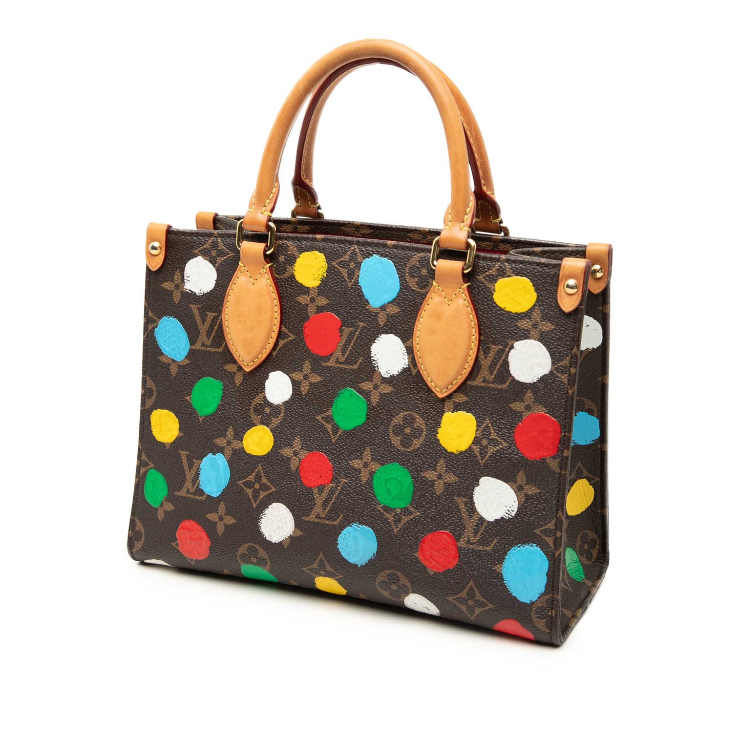 Louis Vuitton Yayoi Kusama Monogram OnTheGo Tote Bag